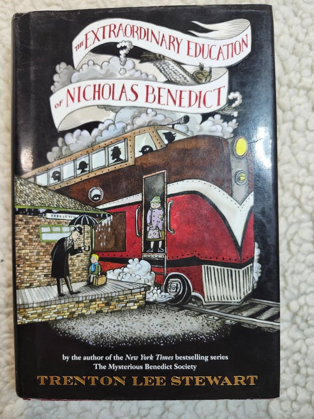 Trenton Lee Stewart Extraordinary Education Nicholas Benedict Hardcover 1st DJ